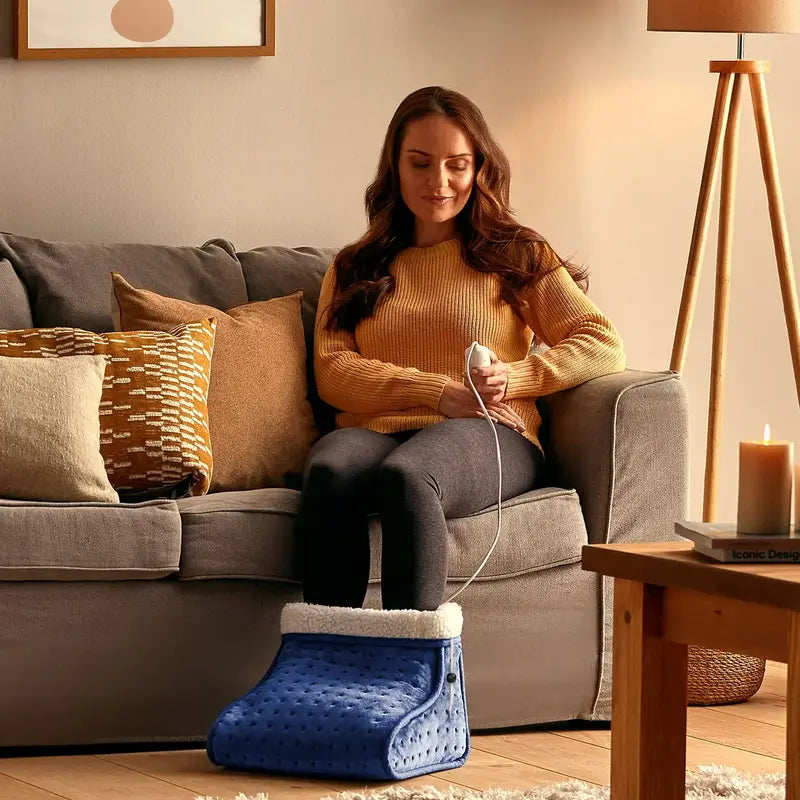Silentnight Comfort Control Cosy Foot Warmer Navy