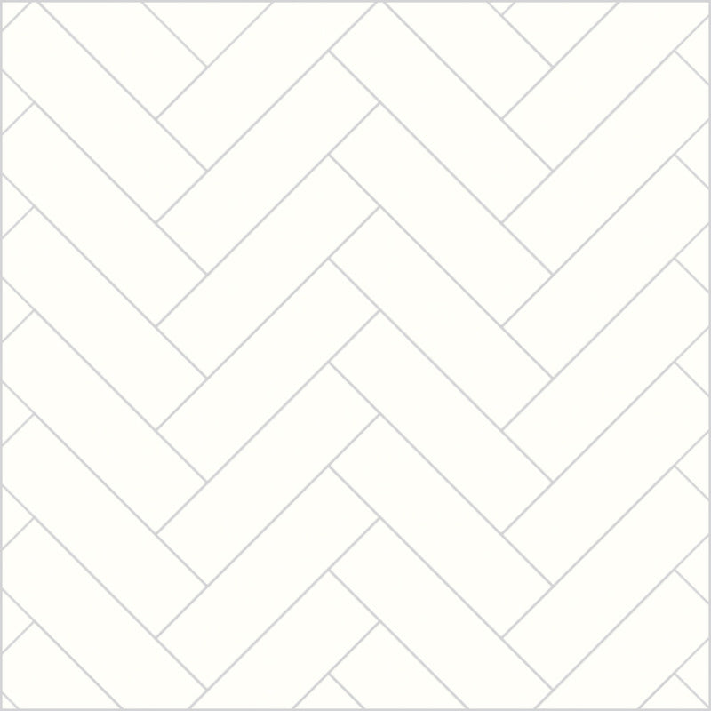 Multipanel Alpine White Herringbone Tile Effect Shower Panels