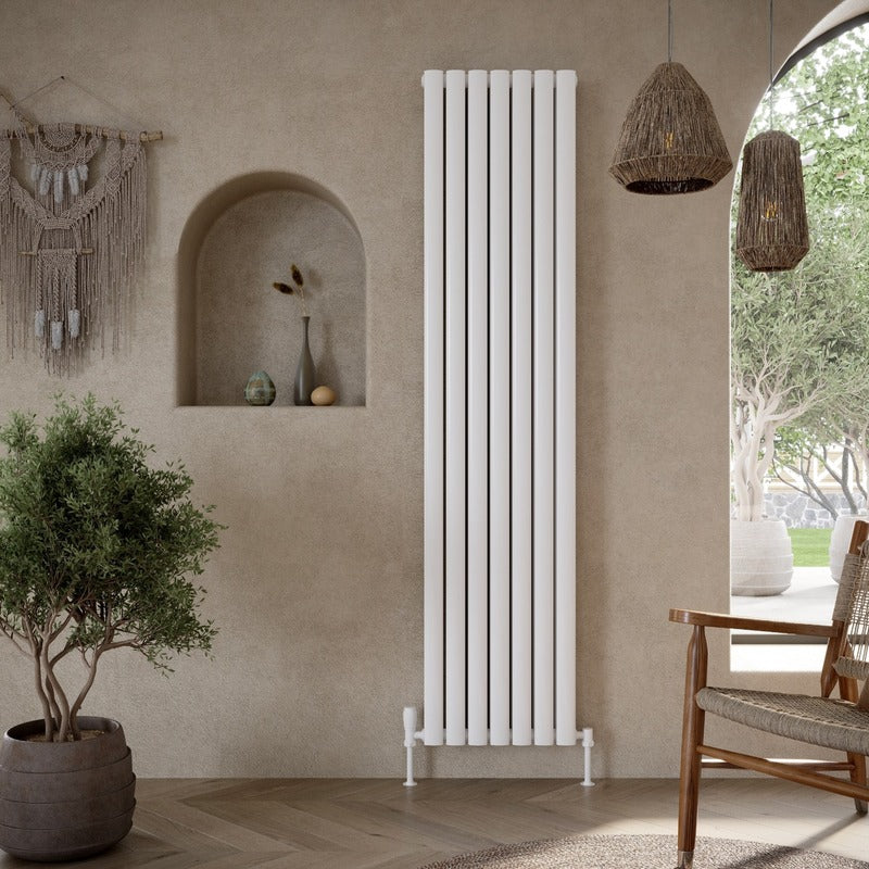 Apex Vertical Designer Radiator Double Panel