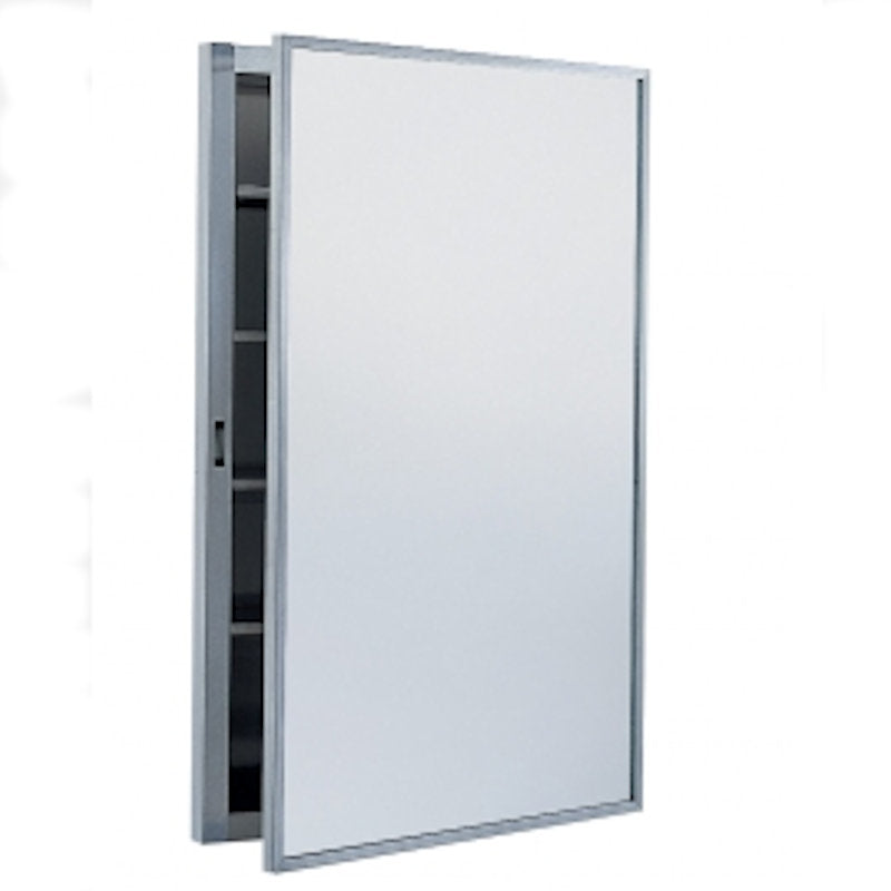 Bobrick Medicine Cabinet Recessed with Mirror 685 x 398mm, B-398