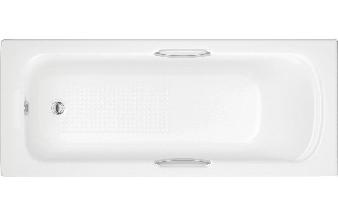 Hesper Gripped 1500x700x550mm 0TH Bath w/Legs