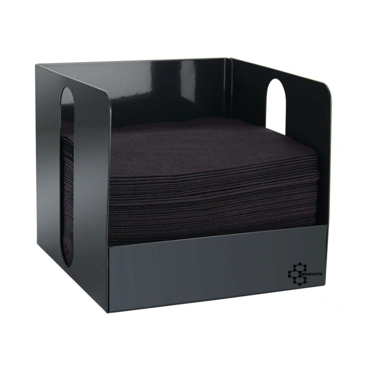 Graphite Cocktail Napkin Holder