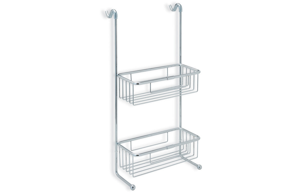 Mahina 2-Tier Shower Caddy - Chrome