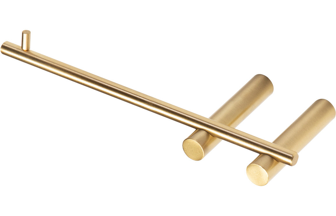 Bellatrix Toilet Roll Holder - Brushed Brass