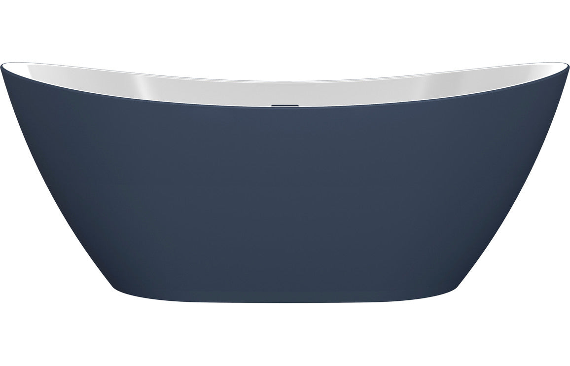 Evren Freestanding 1700x780x690mm Bath - Matt Blue