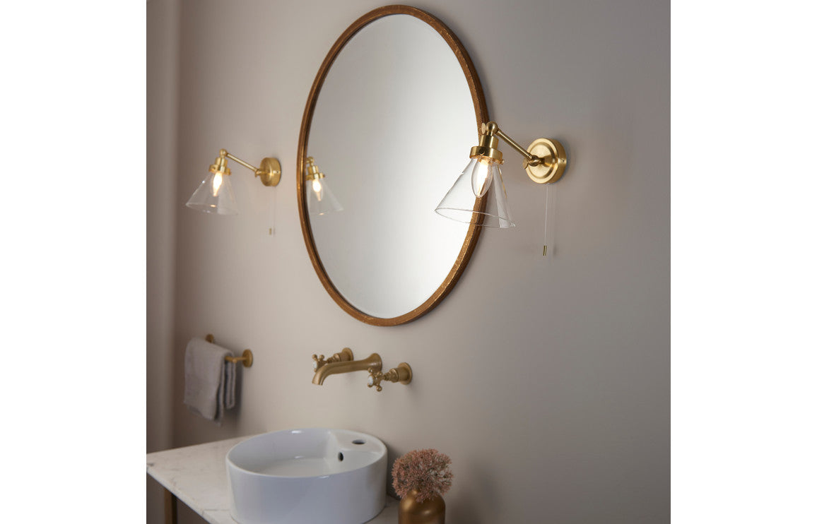 Navi Wall Light - Brushed Brass