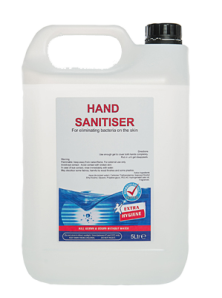 5 Ltr 70% Alcohol Hand Sanitising Gel x2