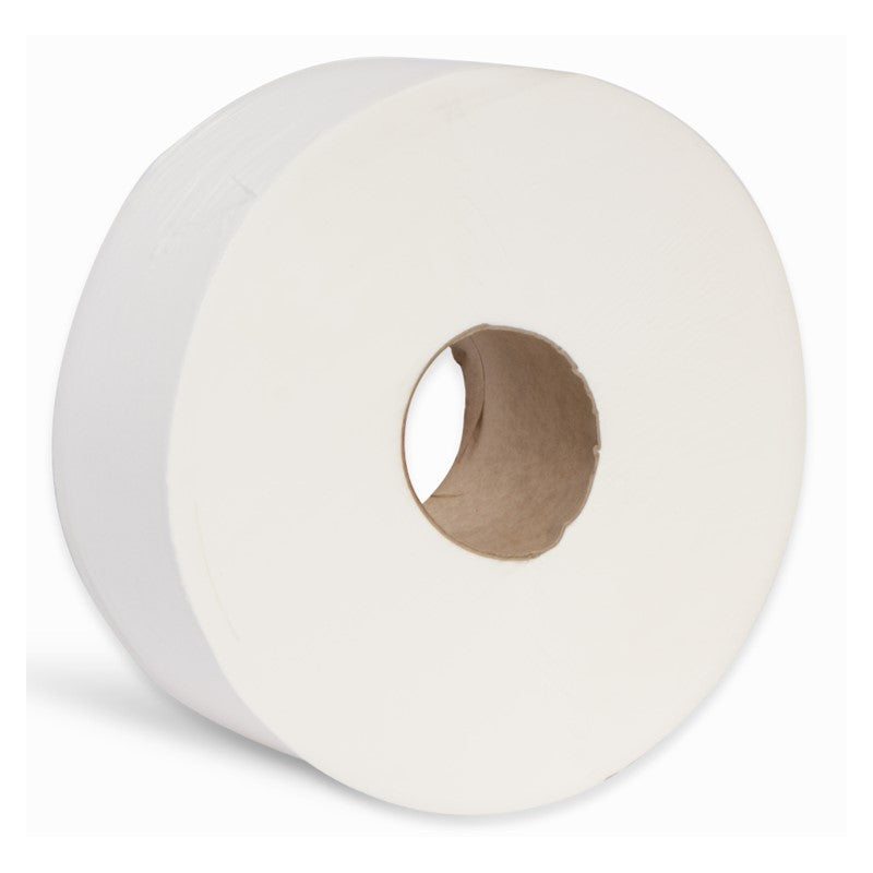 Esfina 2 Ply White Maxi Jumbo Toilet Roll 3" Core ITR004N