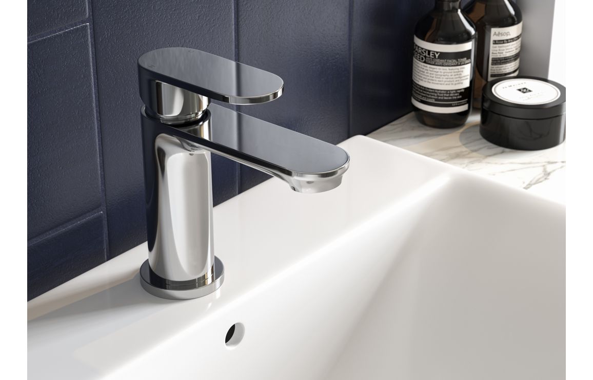 Aina Basin Mixer & Waste - Matt Black
