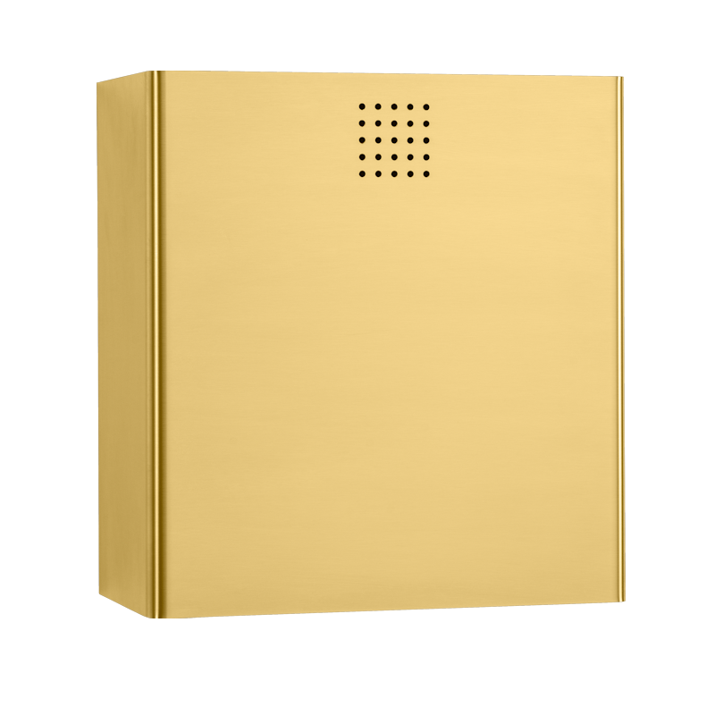 One Brass 14 Litre Waste Bin, ME-230
