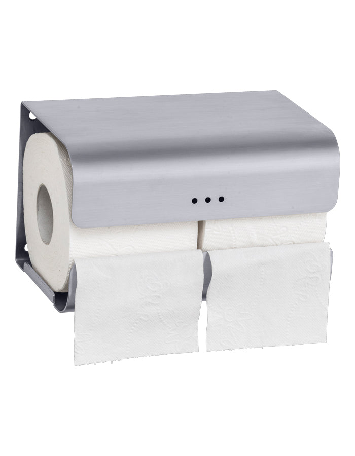 One Pure Double Spare Toilet Roll Holder