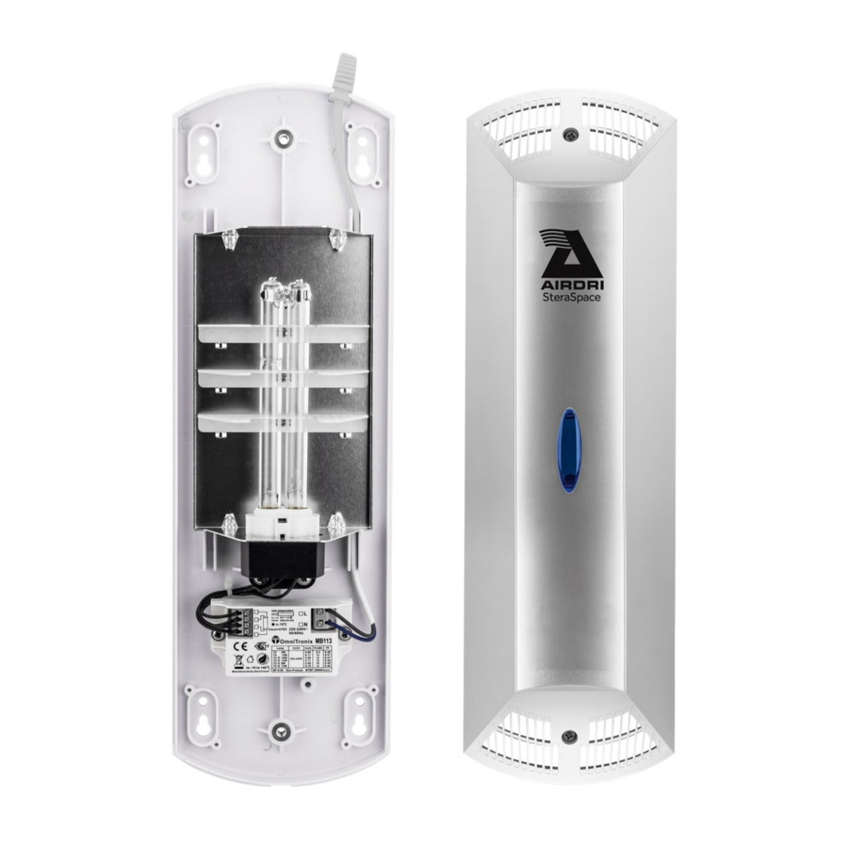 Airdri SteraSpace Washroom Air Sanitiser 20m² Chrome