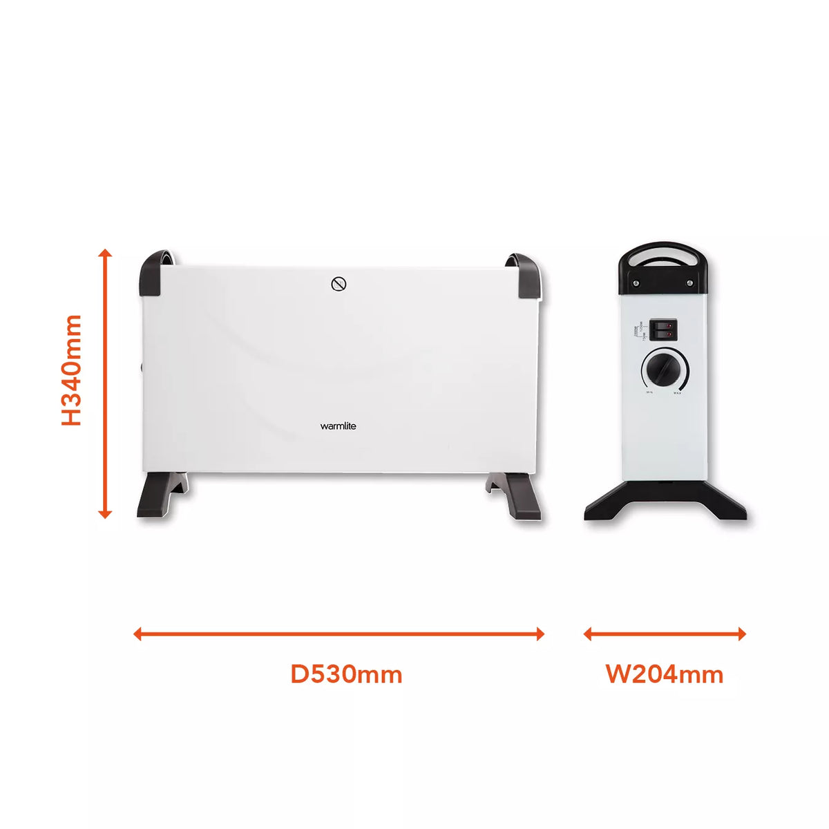 Warmlite 2000W Convection Heater