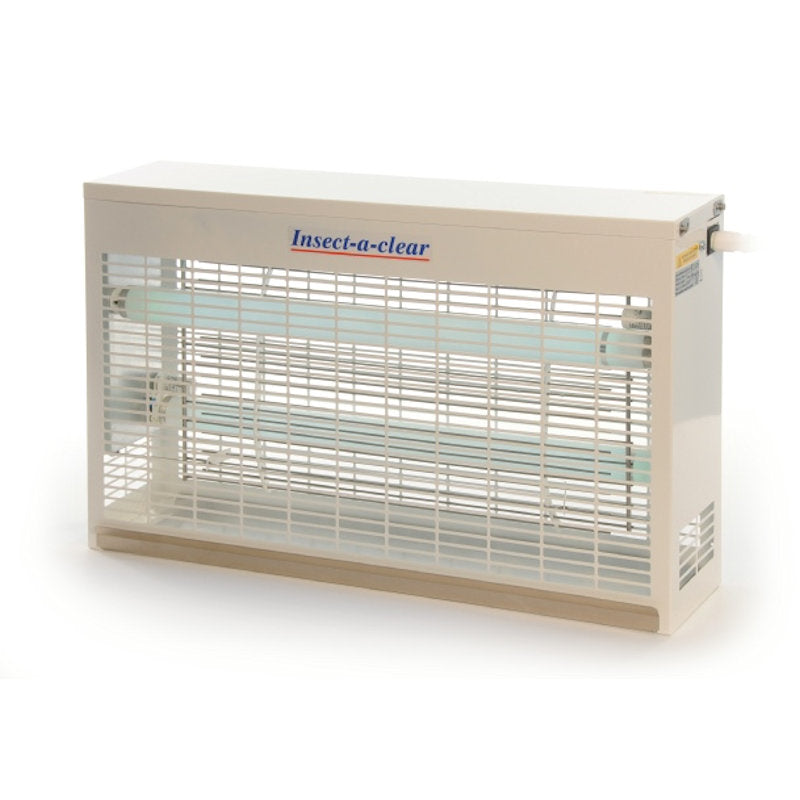 Compact Maxi in White with Shatter Resistant Lamps, F18CSW