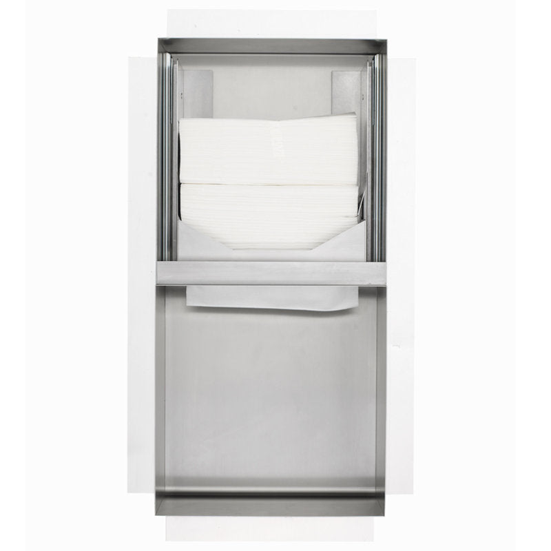 Zero Concealed Paper Towel Dispenser, ZE-101-PU