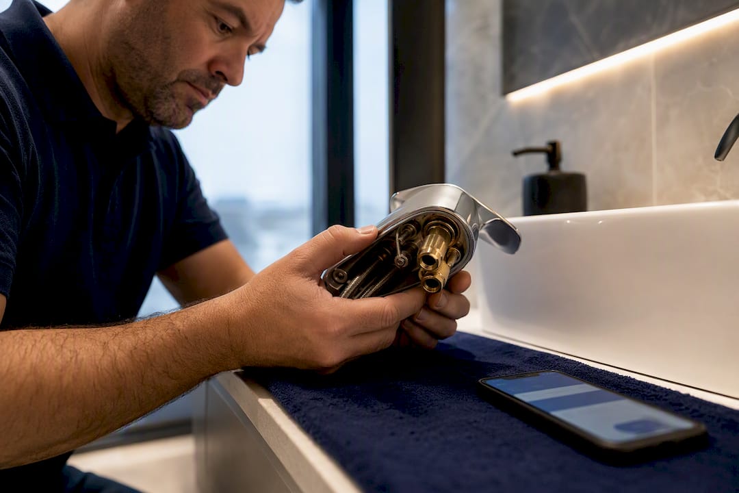 Checking an anonymised tap installation