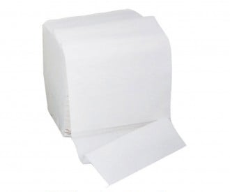 2 Ply White Bulkpack Toilet Tissue