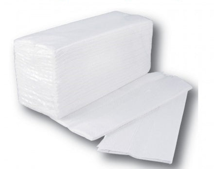 White Supersoft C-Fold Paper Towels