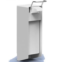 MediQo White Short Lever Soap Dispenser 1000 ml, 8040MQ