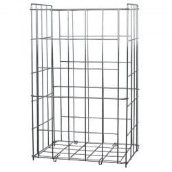 MediQo 60 Litre Aluminium Wire Waste Bin, 3821MQ