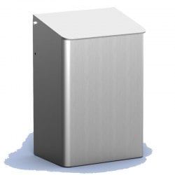 MediQo 6 Litre Aluminium Waste Bin, 8200MQ