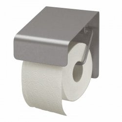 MediQo Single Standard Toilet Roll Holder Stainless Steel, 8365MQ