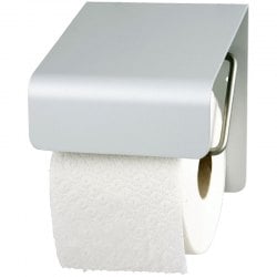 MediQo Single Standard Toilet Roll Holder Aluminium, 8395MQ