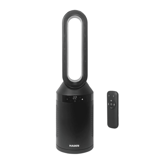 Bladeless 2-in-1 Tower Fan & Heater