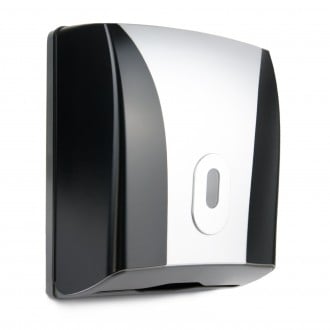 Eclipse Compact Paper Hand Towel Dispenser Black