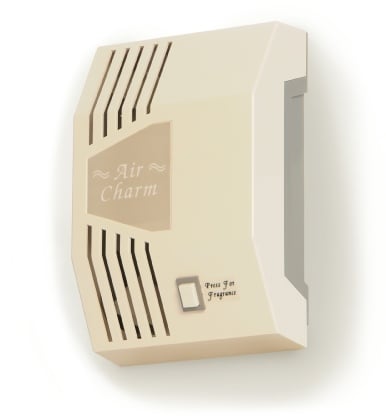 Lunar Air Charm Air Freshener in White wall mounted