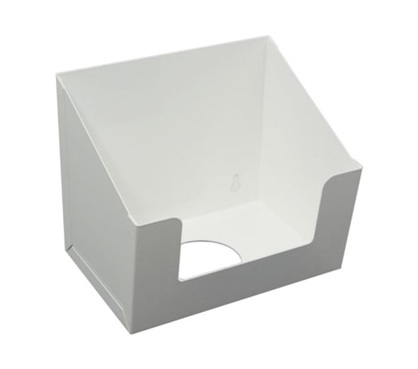 Synergise 2Ltr White Metal Bottle Holder, PL04PWH