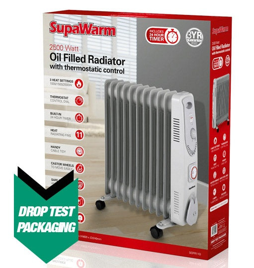 SupaWarm Oil Filled Portable Radiator