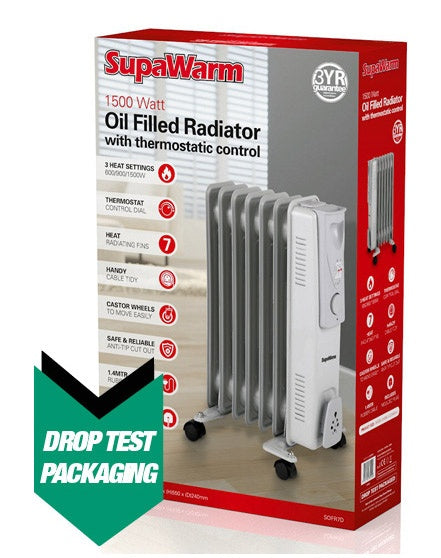 SupaWarm Oil Filled Portable Radiator