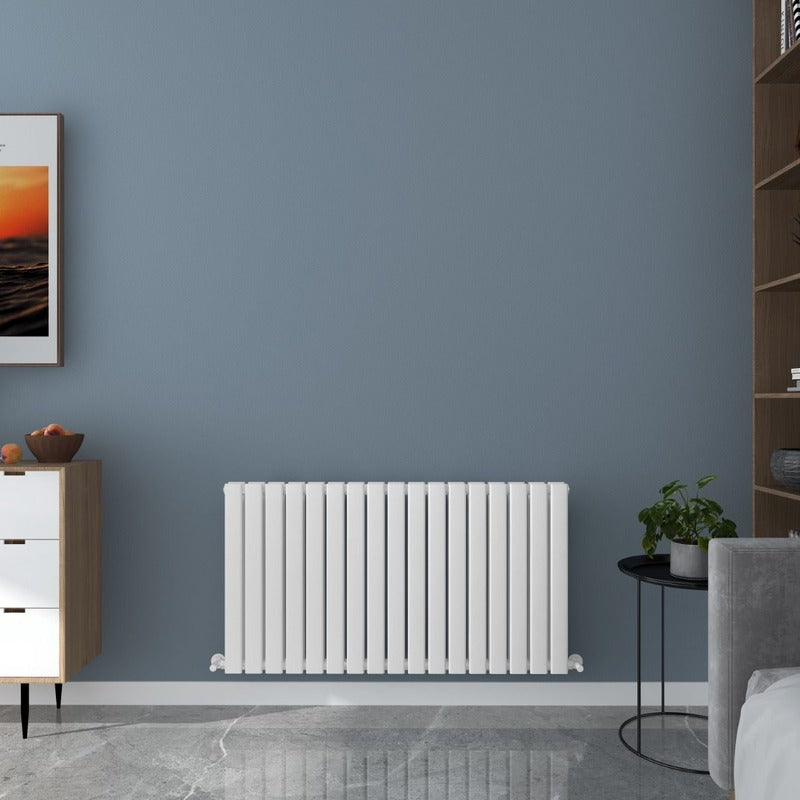 Milan Horizontal Designer Radiator Double Panel