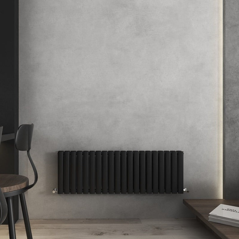 Nirvana Horizontal Short Designer Radiator Double Panel