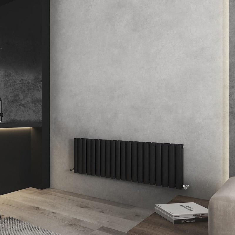 Nirvana Designer Shorter Height Horizontal Radiator
Angled 