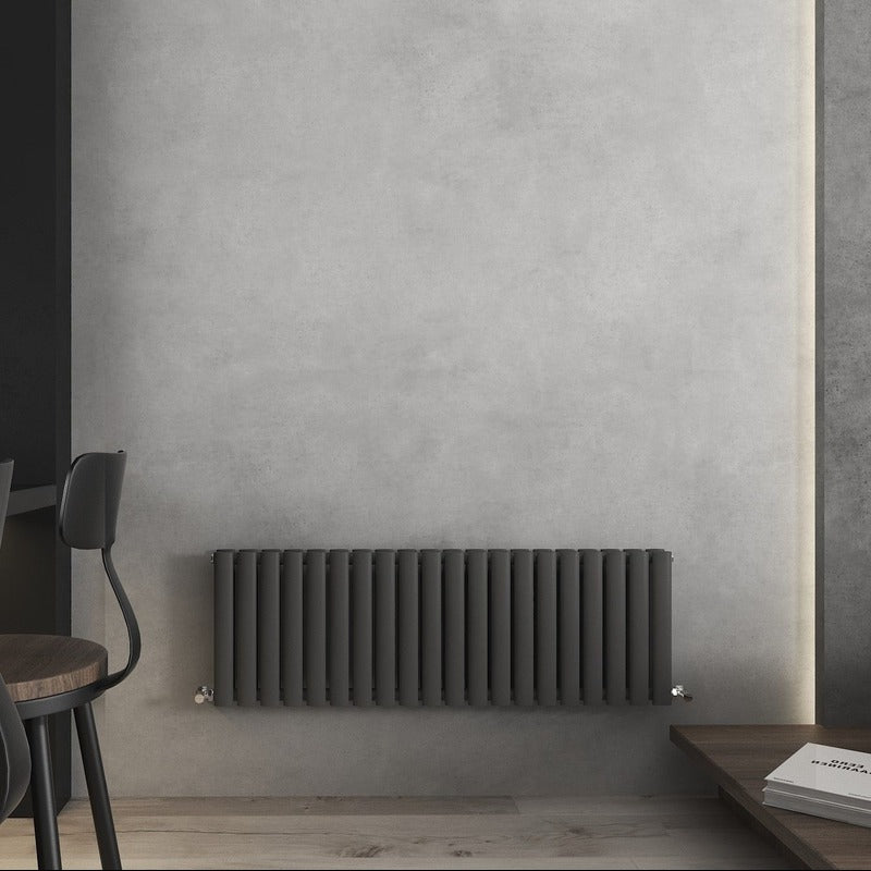 Nirvana Horizontal Short Designer Radiator Double Panel