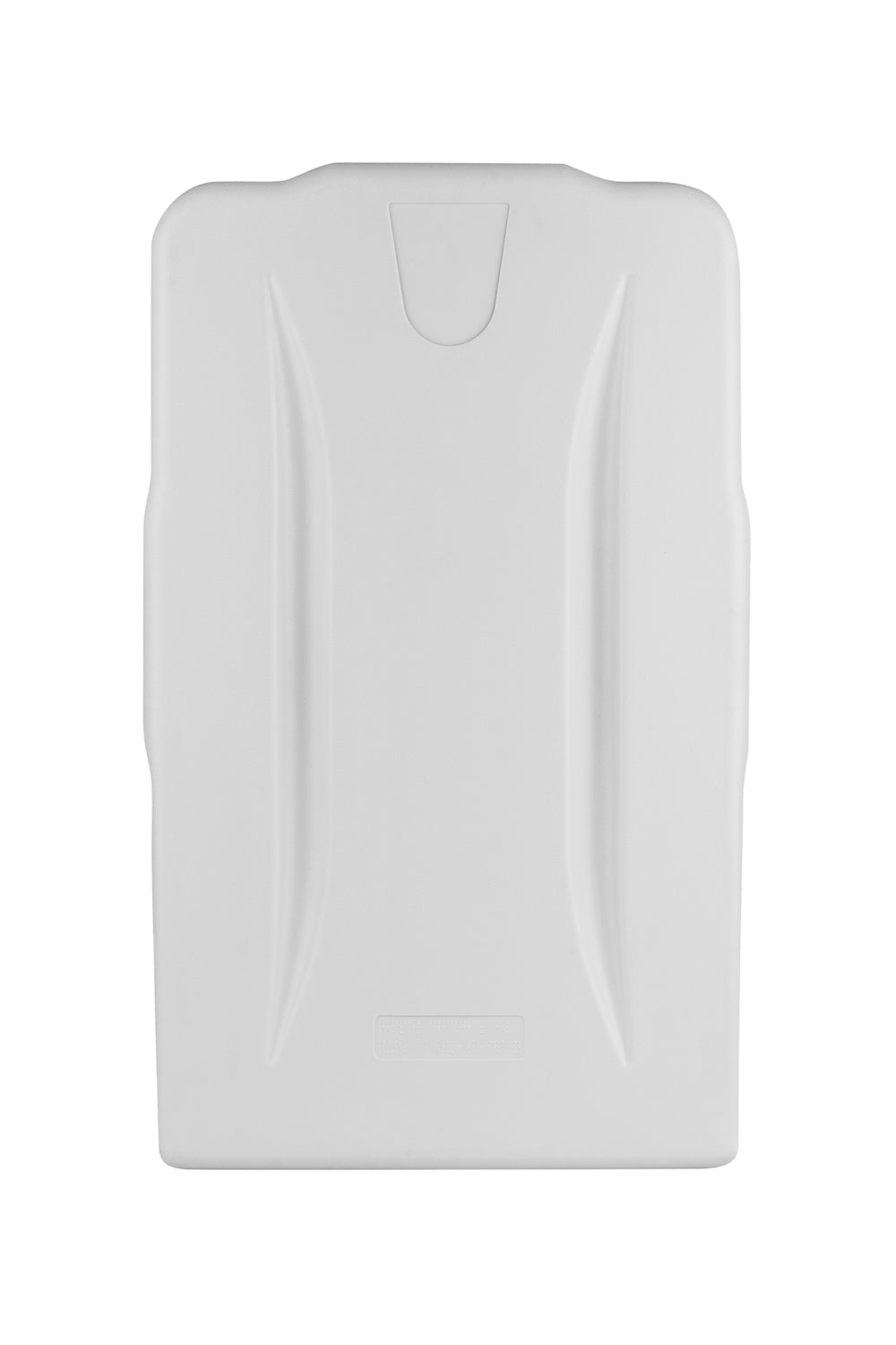 Safe Hands Vertical Baby Changing Table Closed Wall Mounted