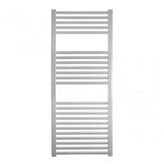 Platinum White Dual Fuel Straight Towel Radiator