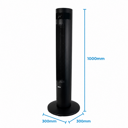 Igenix 43" Digital Tower Fan Black