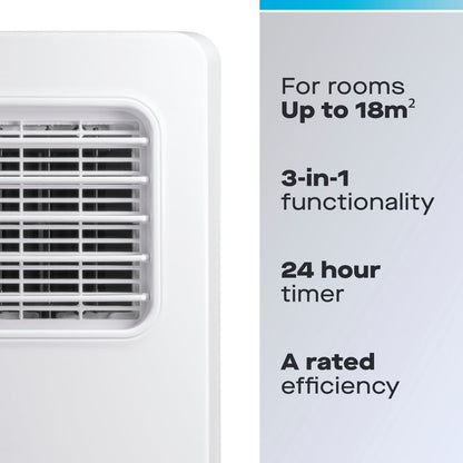 Daewoo 9000 BTU 3-in-1 Portable Air Conditioner