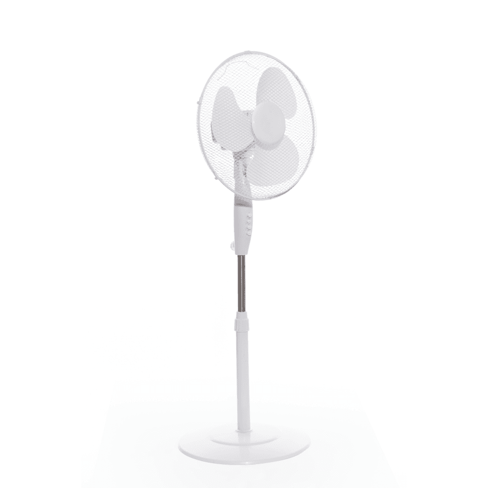 Daewoo 16" White Standing Fan