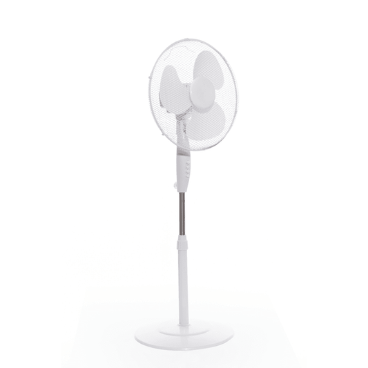 Daewoo 16" White Standing Fan