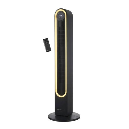 Rediffusion Halo 42" Digital Tower Fan Black