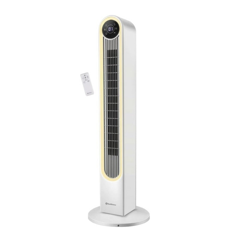 Rediffusion Halo 42" Digital Tower Fan White