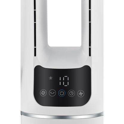 Midea Bladeless Air Purifier Fan with Wi-Fi Control White