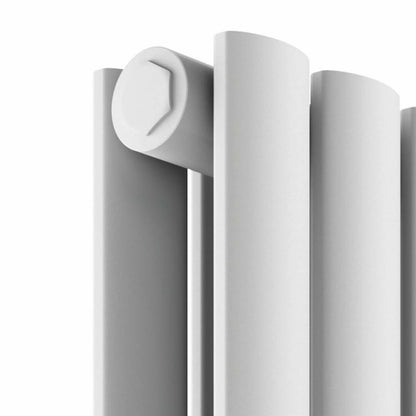 Apex Horizontal Double Radiator 
White Close-up