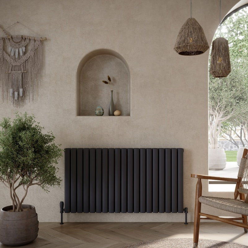 Apex Horizontal Double Radiator 
Anthracite 