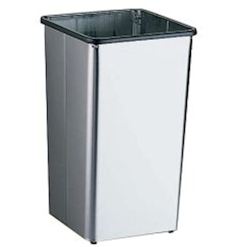 Bobrick Open Top Waste Bin 49L, B-2260