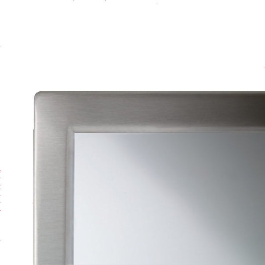 Bobrick Welded Frame Mirror with Snap Locking Design